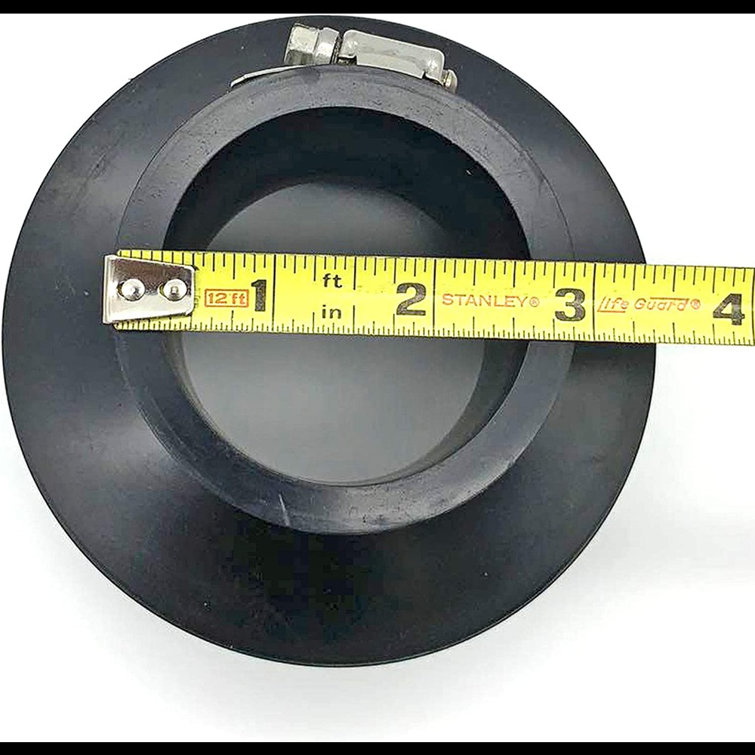 Avalon Flexible PVC Rubber Coupling With Stainless Steel Clamps 4 X 2